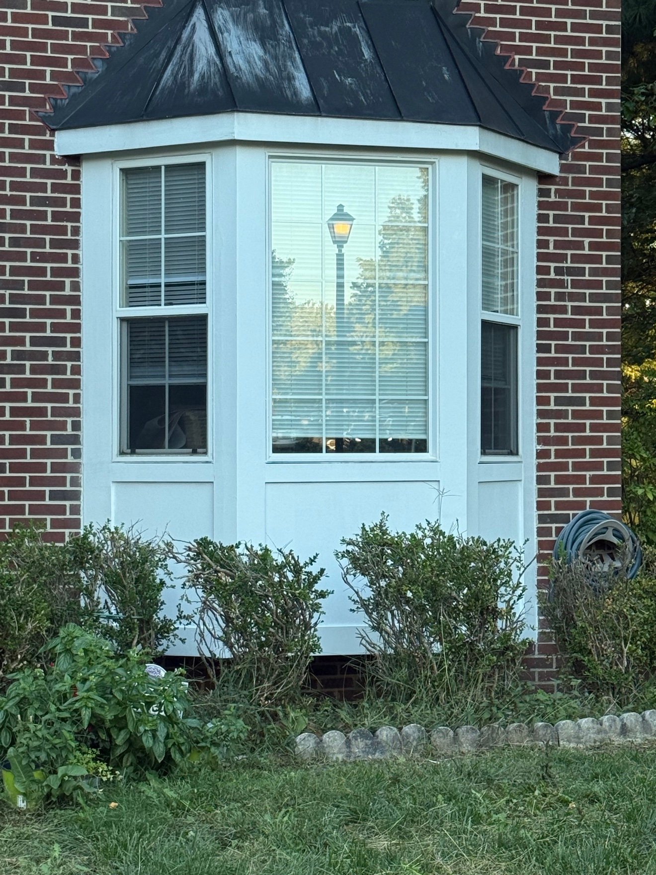 Rotted wood repair completed