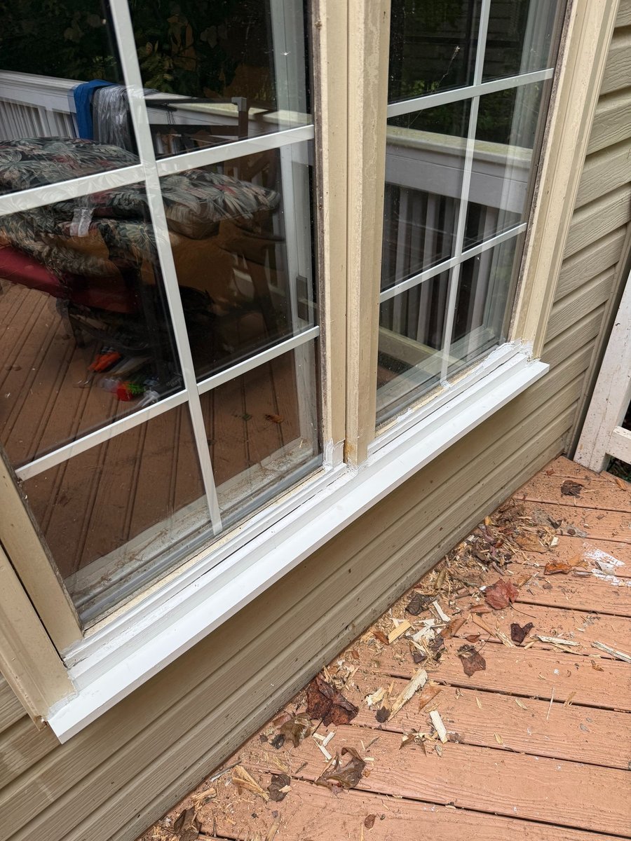 Completed handyman project in Northern Virginia